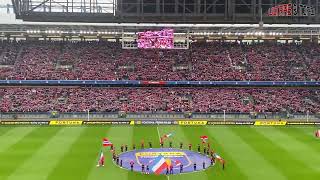 PL Wisła Kraków  Piast Gliwice składy hymn 20240403 [upl. by Sparkie]