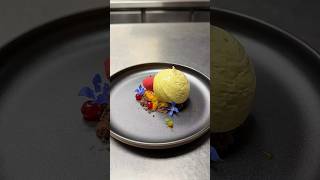 Pistachio Espuma recipe✨ artofplating espuma dessert [upl. by Costanza]