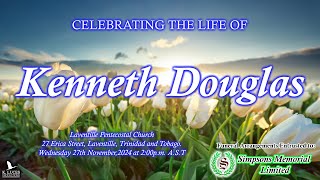 Funeral Service of Kenneth Douglas [upl. by Ttennaej]