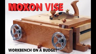 Hardwood Moxon Vise Workbench on a Budget Step by Step Plans [upl. by Annay]