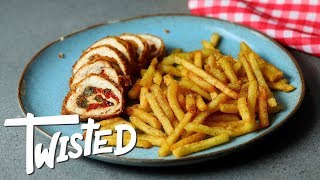 Crispy Chicken Fajita Roll Ups Recipe [upl. by Sprung687]