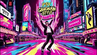 PSY Gangnam Style lyrics ğŸ¶ğŸ¤â€¢â€¢ğŸ’¥ [upl. by Dewie]