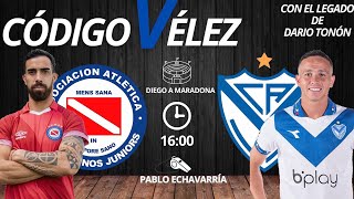 ARGENTINOS JRS VS VÉLEZ  CÓDIGOVÉLEZ 11112023 [upl. by Safir]