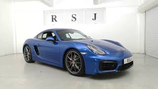 Porsche Cayman quotGTSquot 34 pdk [upl. by Adnac913]