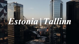 Tallinn Estonia  4K Cinematic Drone Footage [upl. by Thierry]