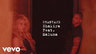 Shakira  Chantaje Audio ft Maluma [upl. by Iveson299]