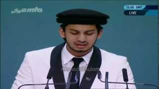 Murtaza Mannan  Concluding Session Nazam  Jalsa Salana Germany 2012  Jo Khak Me Mile [upl. by Marquis]