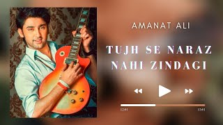 Tujh Se Naraz Nahi Zindagi  Amanat Ali  Live in Concert  Basant Ke Rung [upl. by Wehtam488]