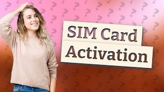 How to activate SIM card on a PC [upl. by Garris]