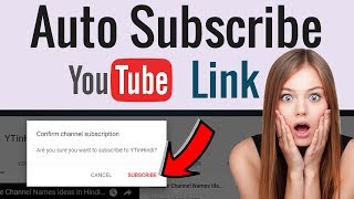 How to Make Subscribe link for Youtube Channel Hindi [upl. by Gayn]