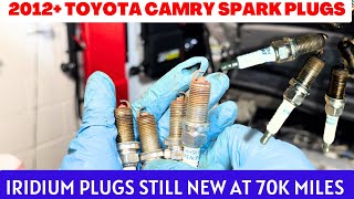 How to Replace 2012 4Cylinder Camry Spark Plugs [upl. by Aramoix802]