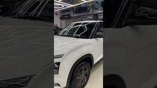 Creta white￼ ceramic coating done ￼ [upl. by Nalyr]