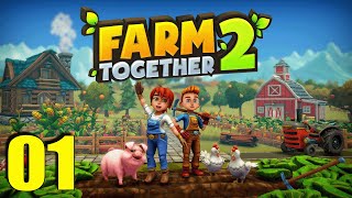 Farm Together 2 01 🌱 Nouvelle vie à la Ferme [upl. by Sharos]