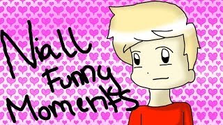 One Direction  Niall Horan Funny Moments  Animated [upl. by Adirehs]