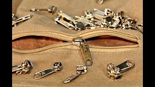 How To Fix a Broken or Separated Zipper [upl. by Aketahs]