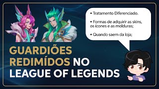 Saiba tudo sobre a chegada da Xayah e Rakan Guardiões Redimidos no League Of Legends [upl. by Eelesor]