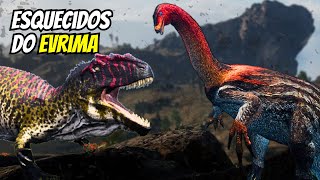 Esquecidos do Evrima Giganotossauro e Therizinosaurus  The Isle [upl. by Annahsohs]