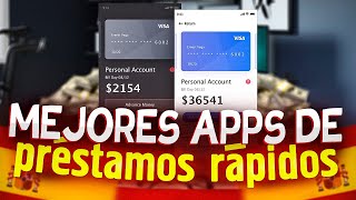 Las mejores apps de prestamos rapidos  Préstamos rápidos con asnef y sin aval [upl. by Dodd789]