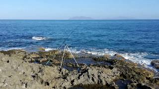 Rockfishing esche usate cannolicchio e cozze in un nuovo spot di pesca [upl. by Roon]