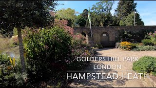 Golders Hill Park  Hampstead Heath  Golders Green  North End Road  Spaniards Road [upl. by Rehposirhc]