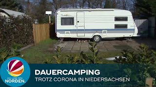 Dauercamping trotz Corona So lebt es sich derzeit auf Niedersachsens Plätzen [upl. by Filler]