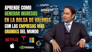 Aprende a generar ingresos en la bolsa de valores con las empresas más grandes del mundo [upl. by Yelekalb]