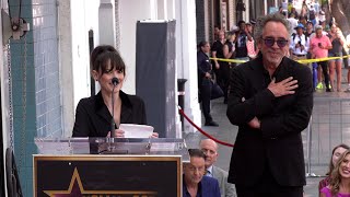 Winona Ryder speech at Tim Burtons Hollywood Walk of Fame star ceremony [upl. by Belva]