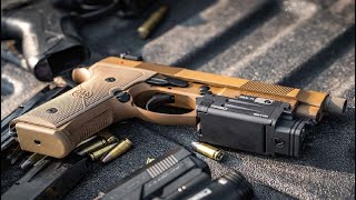 New Beretta M9A4 Trigger System 9mm Handgun 2022 [upl. by Notsniw]