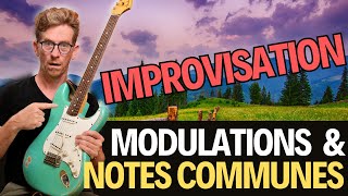 Modulations et notes communes  Christophe Maroye  Guitare Xtreme Magazine 137 [upl. by Arej205]