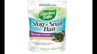 Garden Safe 4536 Slug amp Snail Bait HG4536 2 lb Case Pack of 1 BrownA  Overview [upl. by Anele568]