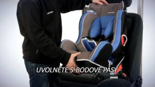 Autosedačka CARETERO Scope  instruktážní video návod [upl. by Jet90]