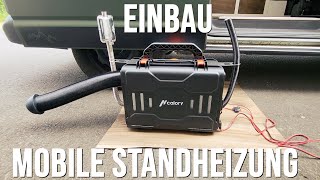 Teil 2 Mobile Standheizung für VW T5 Camper  Einbau Test und Kosten vom Standheizungskoffer [upl. by Wivinia]