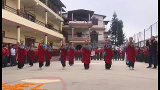 Beautiful Welcome Dance  Snowland Ranag Light of Education School [upl. by Luckin]