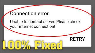 Fix Roblox Unable To Contact Server Please Check Your Internet Connection Error  Android amp ios [upl. by Colwin]