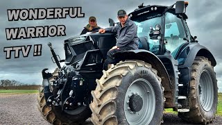 2022  DEUTZ FAHR 7250 TTV WARRIOR  REVIEW [upl. by Anen772]