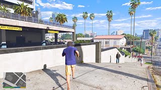 GTA 5 RDE 404  Michaels San Andreas Avenue Shootout  10 Star Escape ⭐⭐⭐⭐⭐⭐⭐⭐⭐⭐ [upl. by Shelli250]