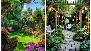 Top 50 small garden design ideas  Beautiful garden ideas viralvideo [upl. by Mcallister]