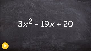 Learn how to factor a trinomial factoring practice [upl. by Eittel460]