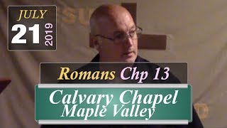 Calvary Chapel Romans Chp 13 [upl. by Karr]