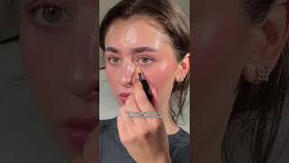 pinkish makeup look without using heavy make up  makeup hacks makeup makeuptutorial trending [upl. by Lallage105]