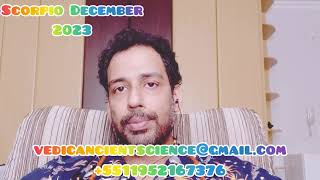 Scorpio December 2023 Vedic Astrology scorpio december 2023 horoscope vedicastrology [upl. by Whang160]