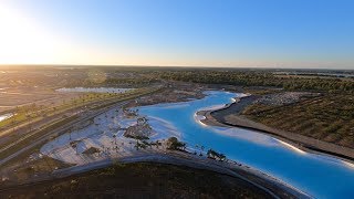 As Featured On ABC Miami News  Epperson Ranch Crystal Lagoon  April 2018  Wesley Chapel Florida [upl. by Soren]