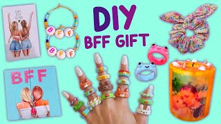 8 DIY BFF GIFT IDEAS  BFF Notebook  BFF Snack Gift Box and more [upl. by Egroej]