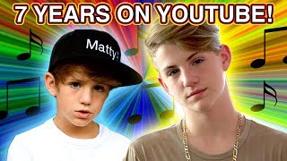 7 YEARS ON YOUTUBE MattyBRaps QampA [upl. by Ahsrats]