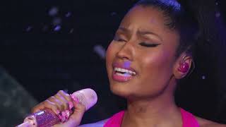 Nicki Minaj Save me amp Grand piano live At The Pinkprint Tour [upl. by Loesceke]