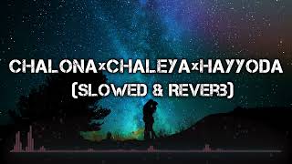 Hayyoda X Chaleya X Chalona Mixer slowed amp reverb   Jawan  Shah Rukh Khan  Nayanthara [upl. by Raama]