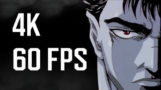 Berserk 1997 OP  4K 60FPS [upl. by Arliene]