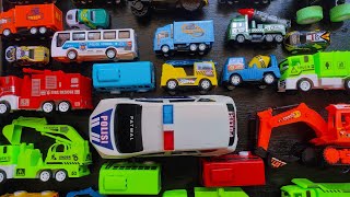 Cars Tanker Trucks Excavators Tayo Buses Fire Engines Concrete Mixer Trucks Racing Cars Buses [upl. by Halsey]