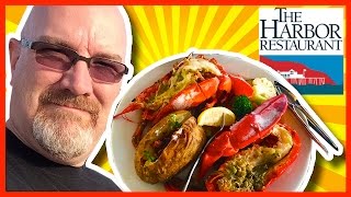 The Harbor Restaurant Lobster Feast from Santa Barbara California USA [upl. by Demmahum299]