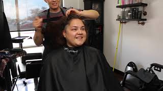 Yalitza LV pt 1 Undercut Pixie Cut YT Original [upl. by Fields]